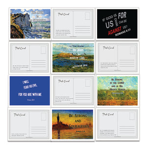 Motivational & Encouragement Give-away - Inspirational Verses Postcards