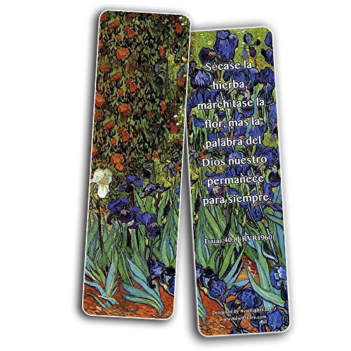 Spanish Wonderful Magnificent God Bible Verses Bookmarks (60 Pack) - Perfect Giveaways for Sunday School and Ministries Designed to Inspire Women