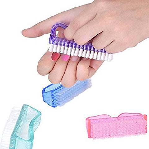 New8Beauty Nail Brush (4-Pack) - Nail Hand Scrubbing Cleaning Brush