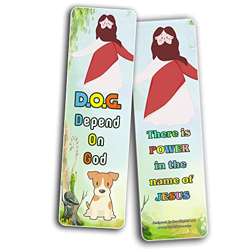 Christian Faith Bookmarks for Kids