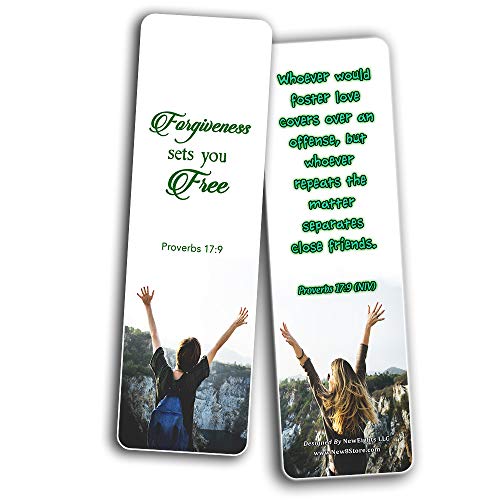 Scriptures Bookmarks - Bible Verses about Friendship (60 Pack) - Perfect Gift away for Sunday School and Ministries - Stocking Stuffers Adoration Devotional Bible Study - Church Ministry Supplies