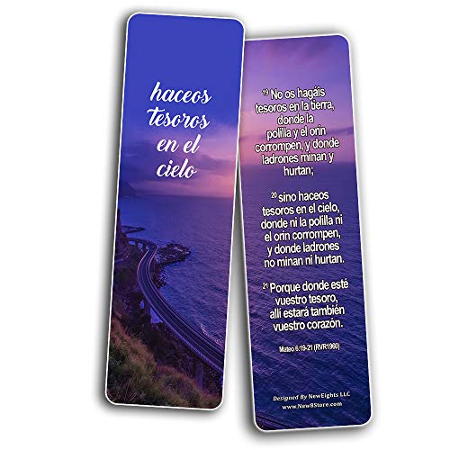 Spanish Bible Verses About Virtuous Woman Bookmarks (60 Pack) - Perfect Giveaways for Sunday School and Ministries Designed to Inspire Women