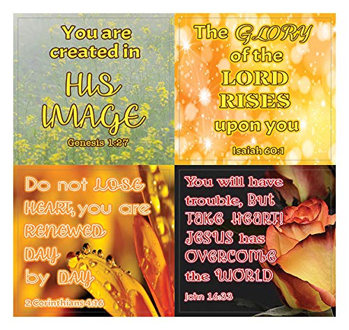 Christian Stickers for Women Series 2 (20 Sheets) - Assorted Mega Pack of Inspirational Stickers