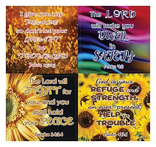 Christian Stickers for Women Series 1 (20 Sheets) - Assorted Mega Pack of Inspirational Stickers