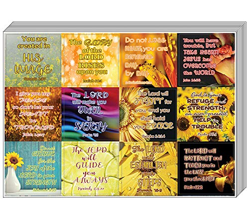 Christian Stickers for Women Series 1 (20 Sheets) - Assorted Mega Pack of Inspirational Stickers