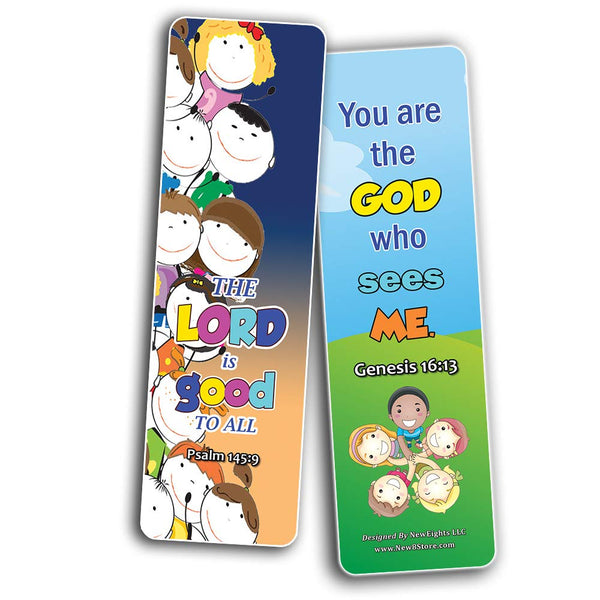 Short Bible Verses for Kids Bookmarks