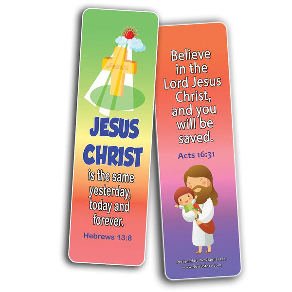 Short Bible Verses for Kids Bookmarks