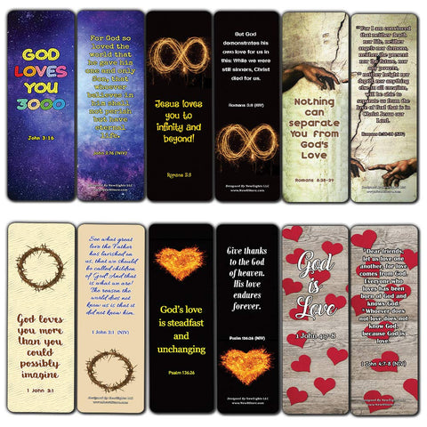 Christian Love You 3000 Bookmarks