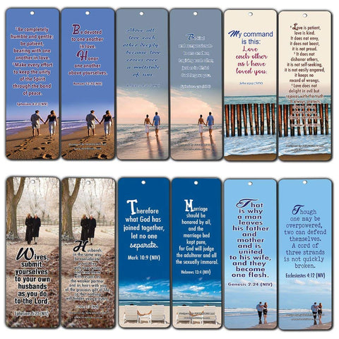 Bible Verses About Marriage Bookmarks