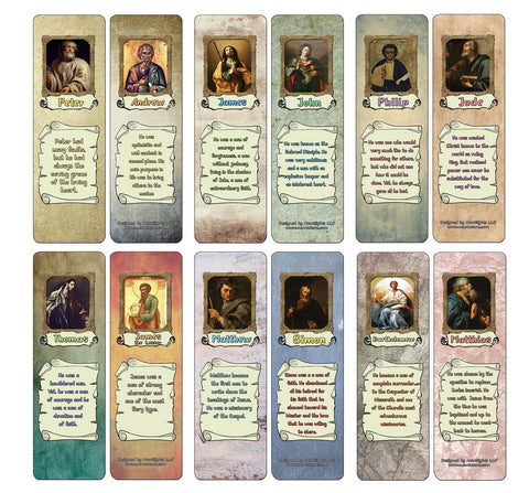 12 Apostles Bookmarks (12-Pack)