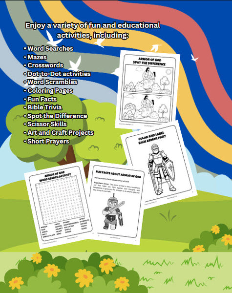 Armor of God Bible Activity Book