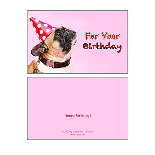 Religious Birthday Cards (30-Pack) - Unique and Cute Birthday Greetings for Loved Ones and Friends