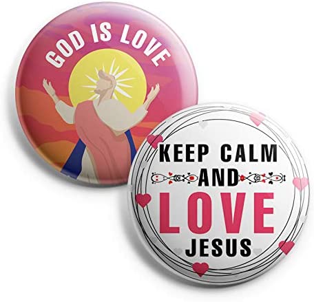 Bible Theme Pinback Button Pins (10 Pack)