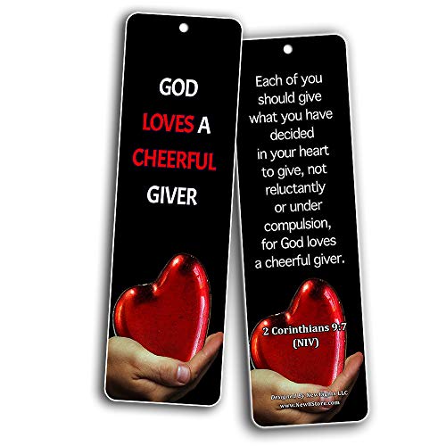 Bible Verses About Stewardship Bookmarks (30 Pack) - Inspiring Stewardship Bible Verses That Are Worth Highlighting