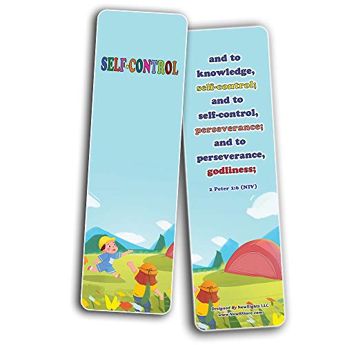 Christian Learning For Kids: Developing Character Bookmarks Series 2 (60-Pack)