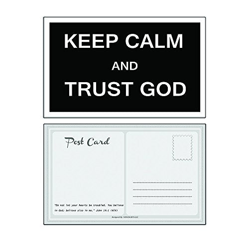 New Christian Inspirational Bible Verses Postcards Cards - How Great is Our God Theme