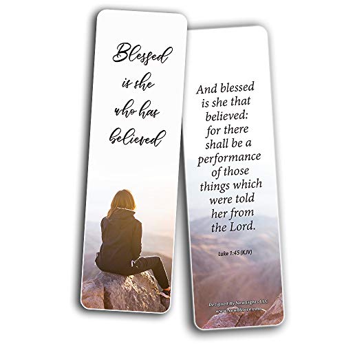 Popular Bible Verses for Women Bookmarks KJV (12-Pack)