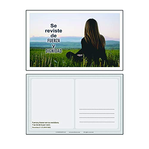 Spanish Bible Verses About Virtuous Woman Postcards (30-Pack)