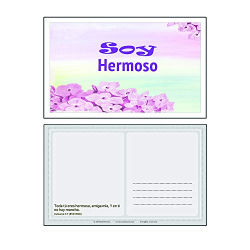 Spanish Devotional Bible Verses for Women Postcards (60-Pack)