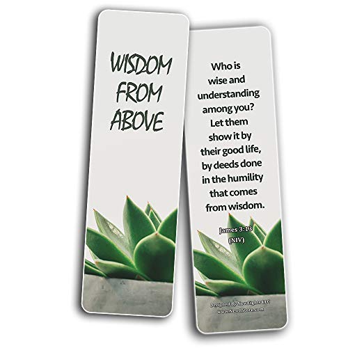 Bible Verses about Being Humble Bookmarks (30-Pack) - Handy Scriptures to Read While On the Go