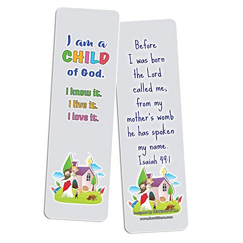 Christian Bookmarks for Kids