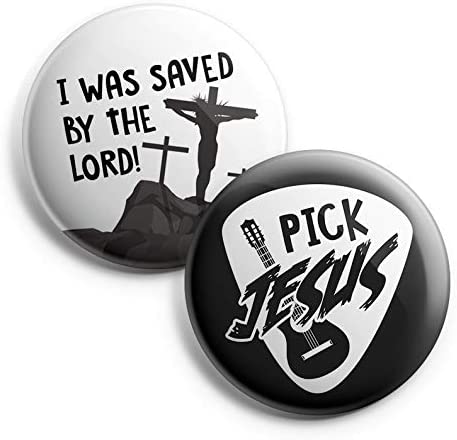 Bible Theme Pinback Button Pins (10 Pack)