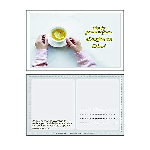 Spanish Devotional Bible Verses for Women Postcards (60-Pack)