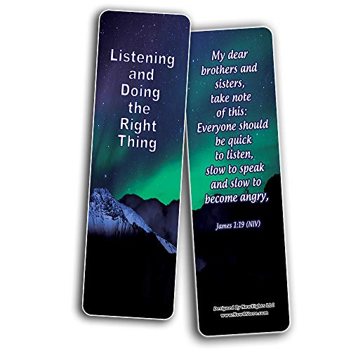Popular Bible Verses for Teenage Boys Bookmarks