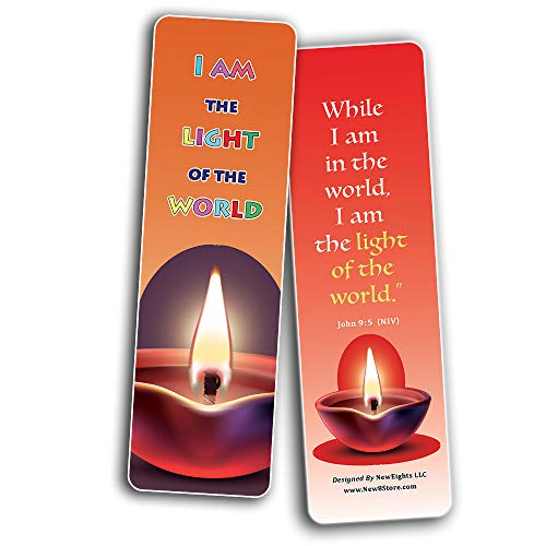 Light of the world Memory Verses Bookmarks