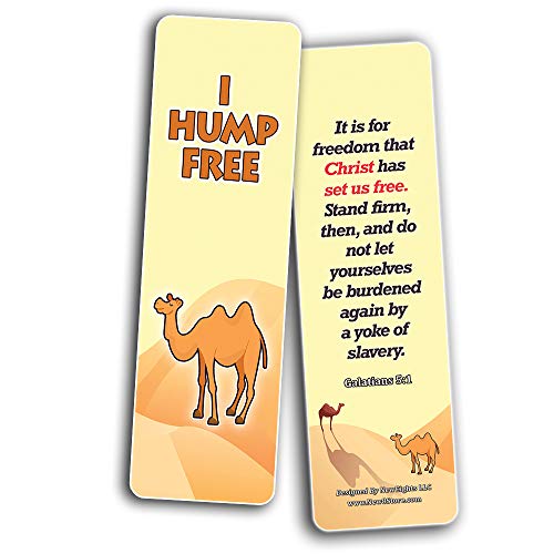 Encouraging Bible Verses Bookmarks for Kids (60-Pack) - Animal Series 3 - Perfect Giveaways for Ministries and Sunday Schools