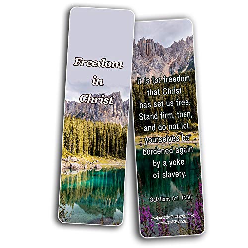 Stand For What Is Right Memory Verses Bookmarks