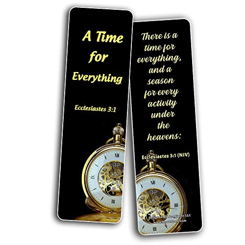Scriptures Bookmarks - Bible Verses about Strength (60 Pack) - Perfect Gift away for Sunday School and Ministries - Christian Stocking Stuffers Birthday Assorted Bulk Pack
