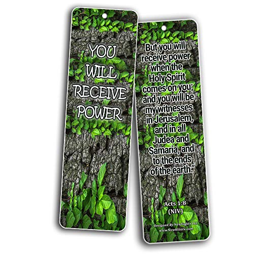 Bible Verses About Become A Witness for Christ (60 Pack) - Perfect Giveaways for Sunday School and Ministries