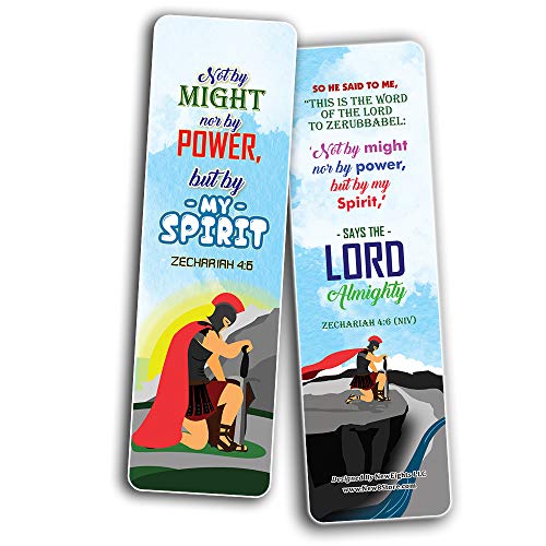 Armor of God Bookmarks (60-Pack) - Stocking Stuffers for Men & Women - Bible Study Church Supplies Teacher Classroom Incentives Gift