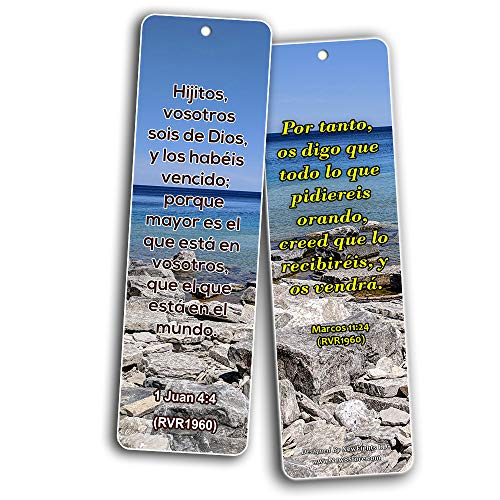 Spanish Success Bible Verses Bookmarks (RVR1960) (30-Pack) - Great Spanish Bible Text Compilation About Success in Bible Perspective