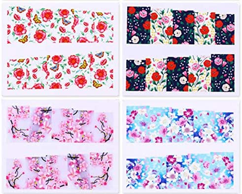 New8Beauty Nail Art Stickers Decals Series 3 (48-Pack)