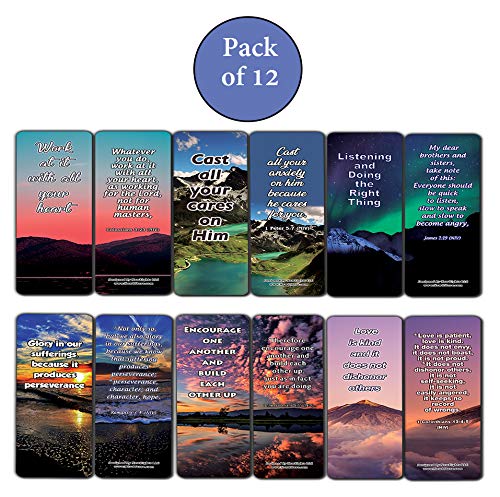 Popular Bible Verses for Teenage Boys Bookmarks