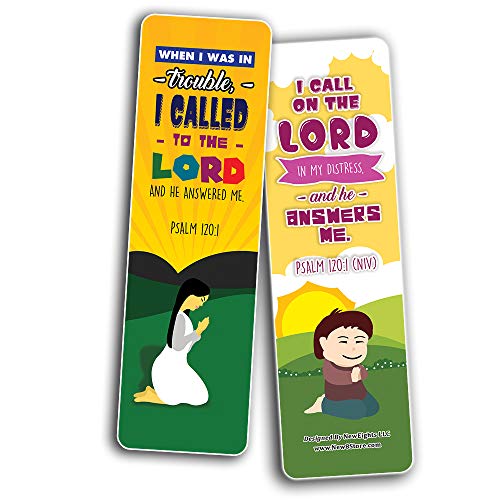 Top Bible Verses for God's Promises Bookmarks for Kids (30-Pack) - Stocking Stuffers for Boys Girls - Children Ministry Bible Study Church Supplies Teacher Classroom Incentives Gift