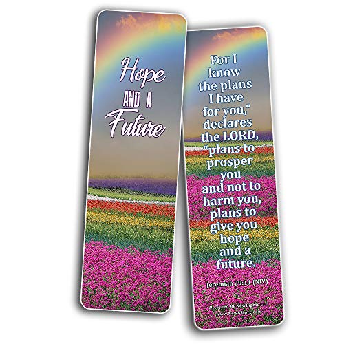 Bible Verses Bookmarks For Those Dealing With Disappointment (60 Pack) - Perfect Giftaway for Sunday School and Ministries
