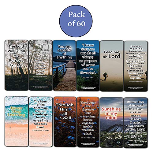 Living Your Purpose Bible Verses (60-Pack)