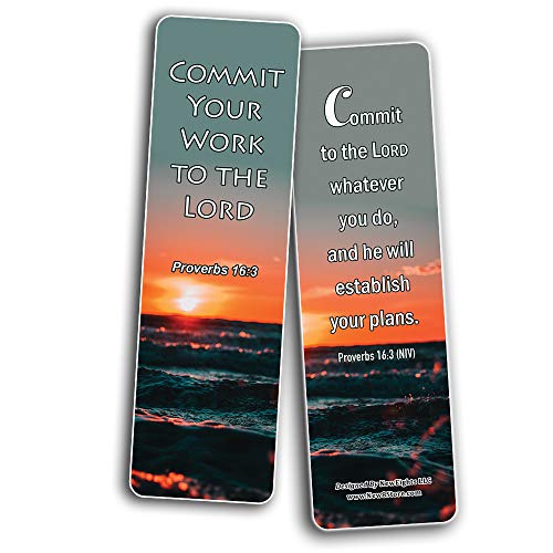 The Power of Blessing Bible Bookmarks (60-Pack) - Perfect Gift away for Sunday Schools