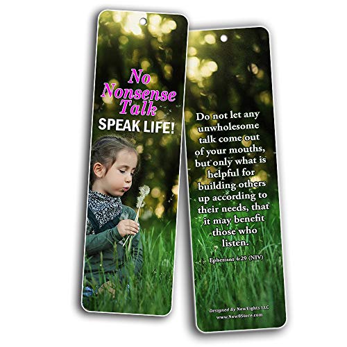 Encouraging Bible Verses For Teens Bookmarks (30 Pack) - Handy Reminders For Teens To Memorize