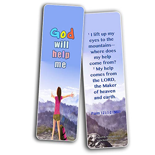 Christian Bookmarks for Kids - Encouraging God's Promises