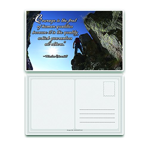 NewEights Adventure Inspirational Quotes Postcards Cards Set (60 Pack)