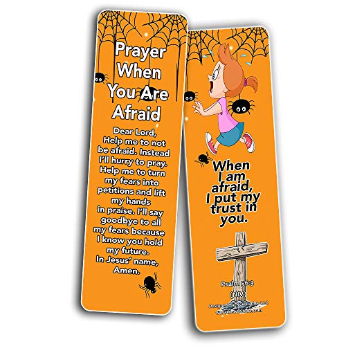 Children's Prayers Bookmarks (60 Pack) - Prayers that Simple and Easy for Kids to Pray