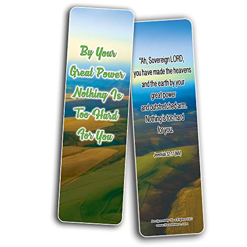 My God Is Stronger Than My Problems Bible Bookmarks