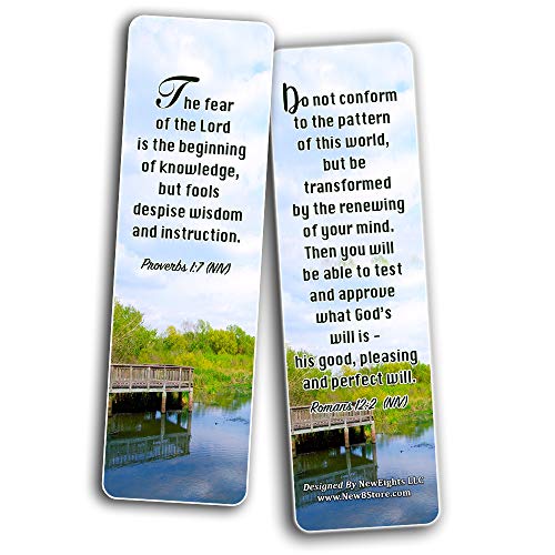 Wisdom Scriptures Cards Bookmarks (30-Pack)