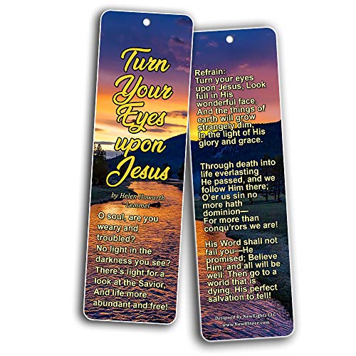 Hymn Bookmarks Series 2 - I Surrender All (60-Pack)- Handy Hymns of Old That You Can Use Wherever You Go