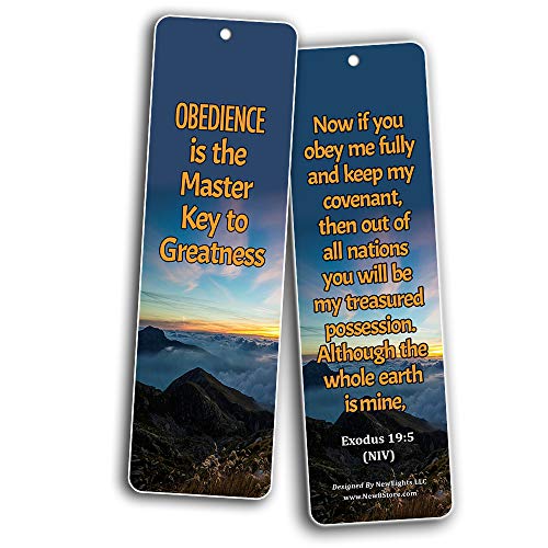Life Changing Wisdom from God Bible Bookmarks (30 Pack) - Handy Life Changing Bible Texts That Helps You Move Forward