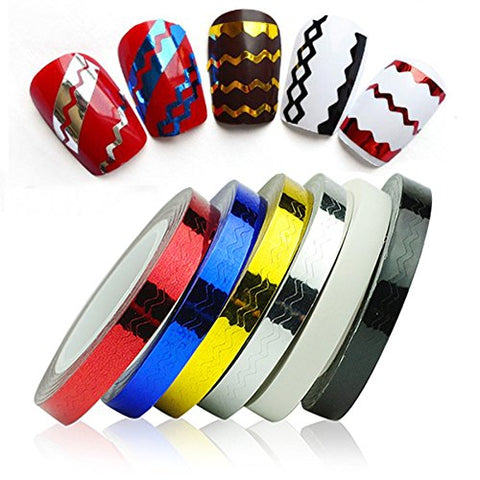 New8Beauty Nail Striping Tape 6-Pack